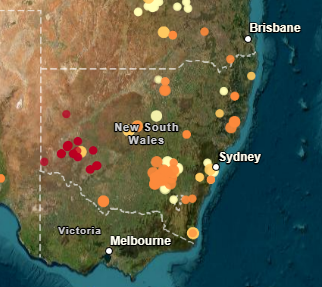 DEA Australia Hotspots Image